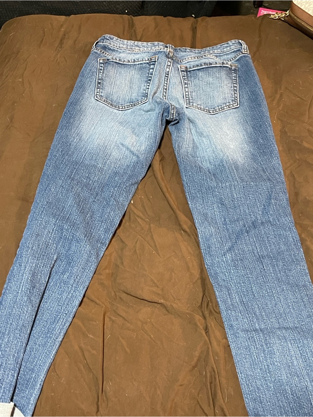 GAP Straight Leg Faded Blue Jeans